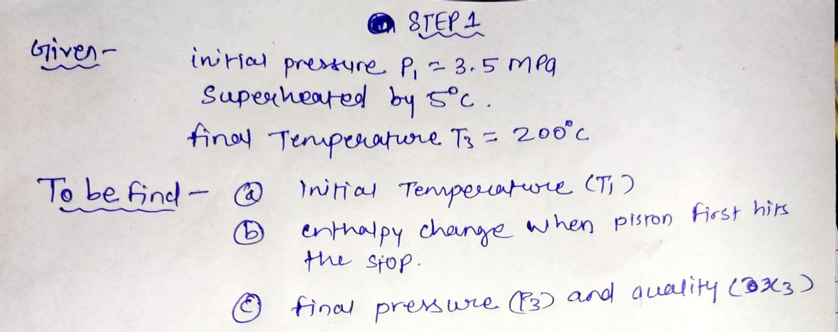 Mechanical Engineering homework question answer, step 1, image 1